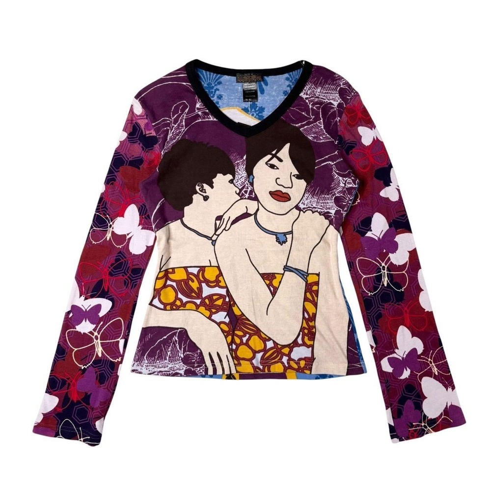 deadstock Hayes portrait graphic euro baby tee